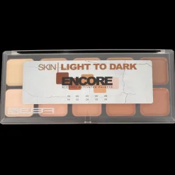Herramientas | Fx Makeup*European Body Art Encore Palette Skin Tone Light to Dark
