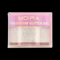 Sombras*Moira Hologram Glitter Gel - 01, Halo Halo