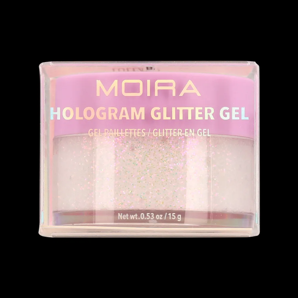 Sombras*Moira Hologram Glitter Gel - 03, Lullaby