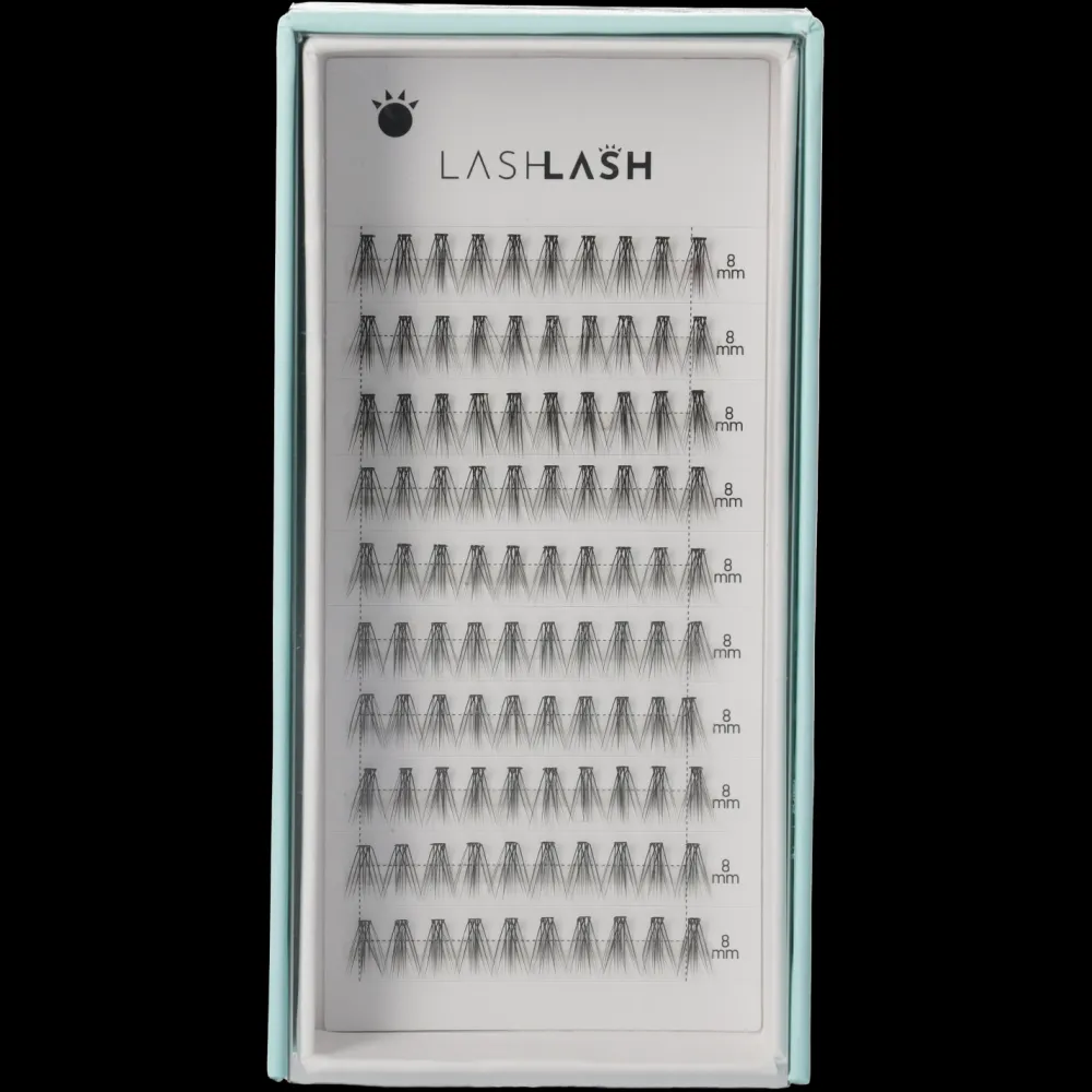Pestañas*LASHLASH Maye 8 Individual Lashes