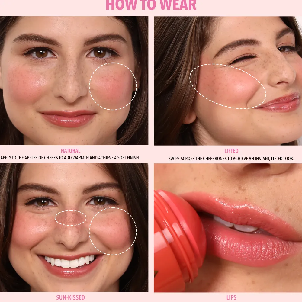 Rubores*Moira Soft Blush Balm 008 Think of Me