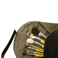 Brochas*Bdellium Tools Studio Basic 7pc. Brush Set with Roll-up Pouch Studio
