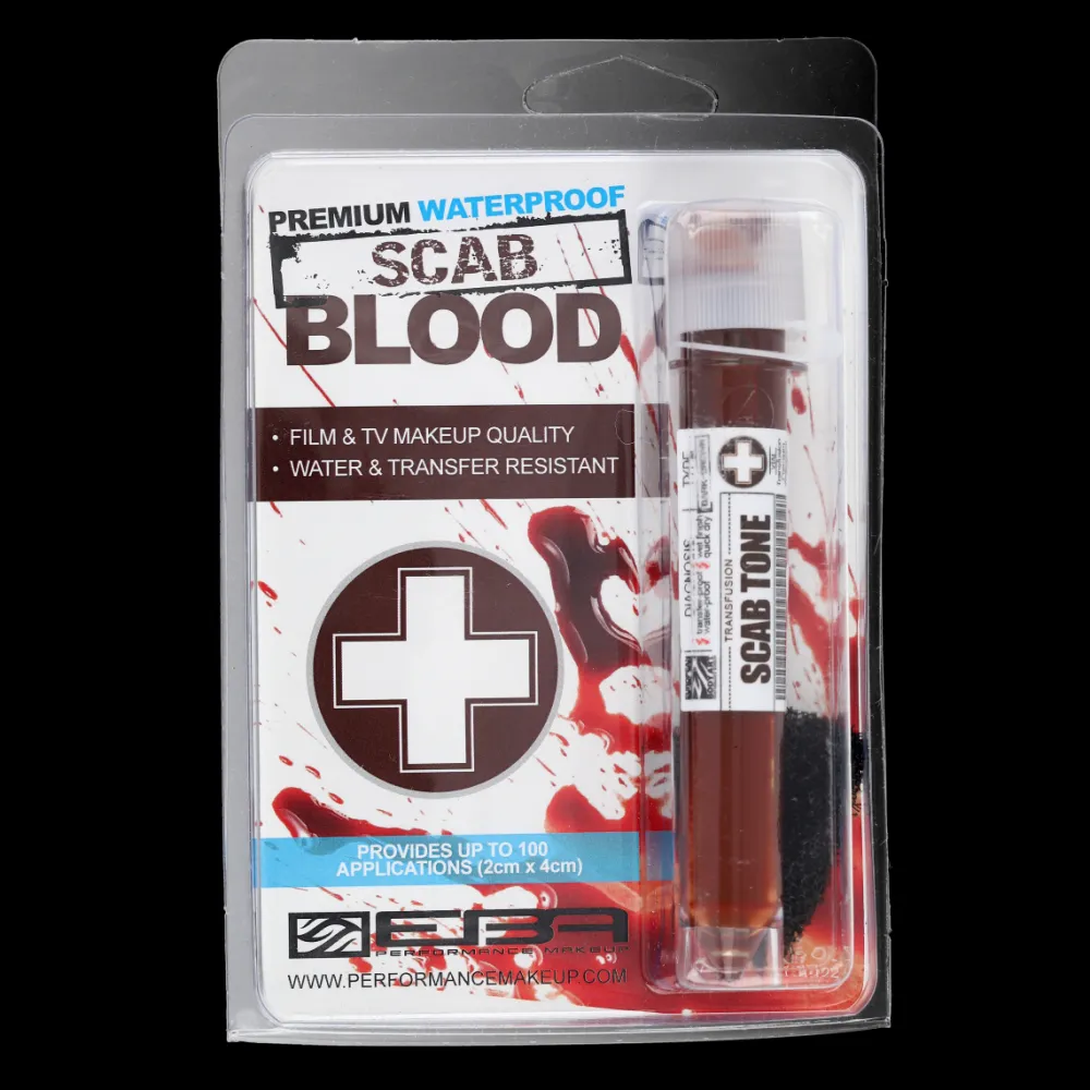 Fx Makeup*European Body Art Transfusion Blood Vials Scab 2 Oz