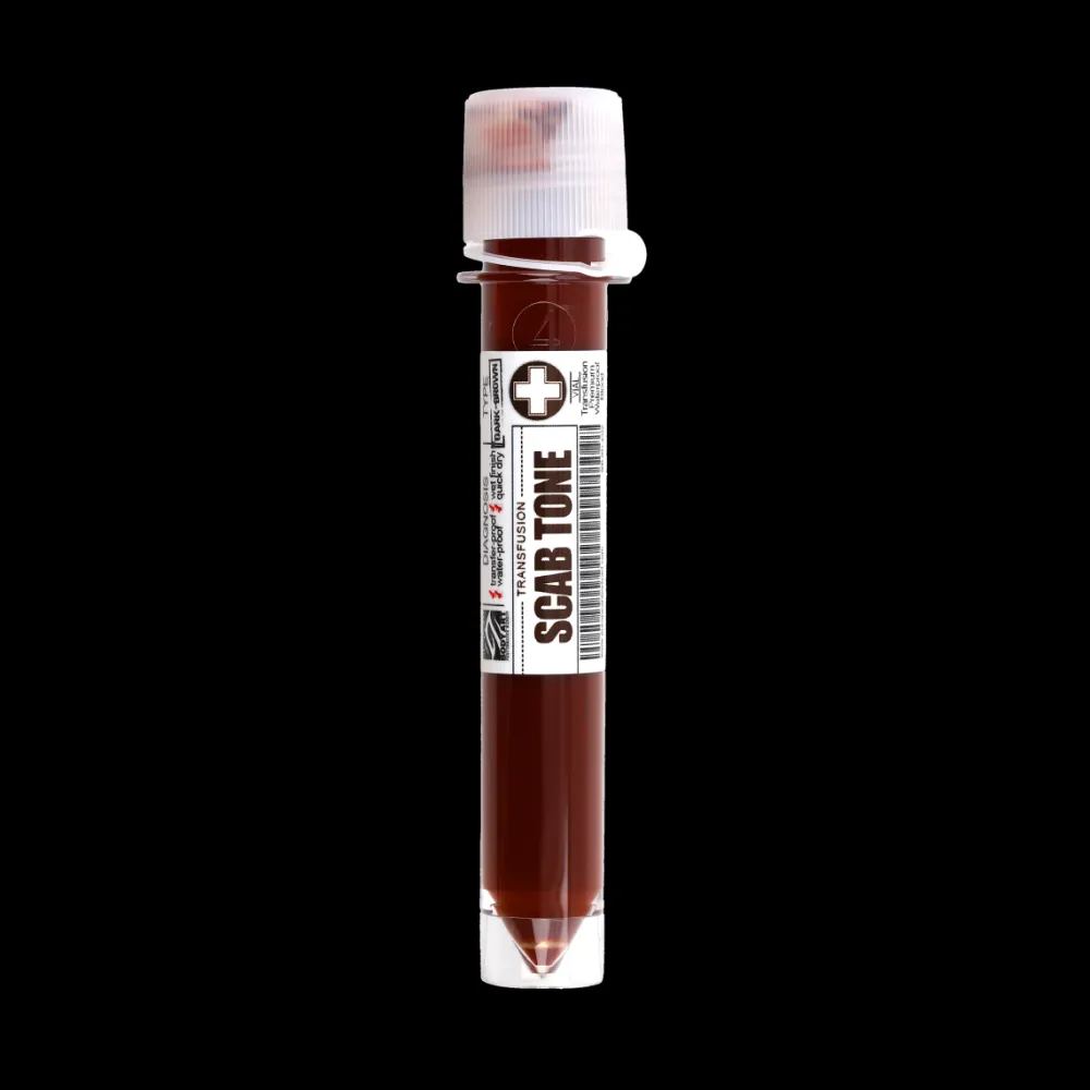 Fx Makeup*European Body Art Transfusion Blood Vials Scab 2 Oz