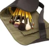 Brochas*Bdellium Tools Travel Basic 7pc. Brush Set with Roll-up Pouch
