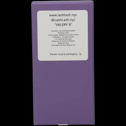 Pestañas*LASHLASH Valery 8 Glamorous Individual Lashes